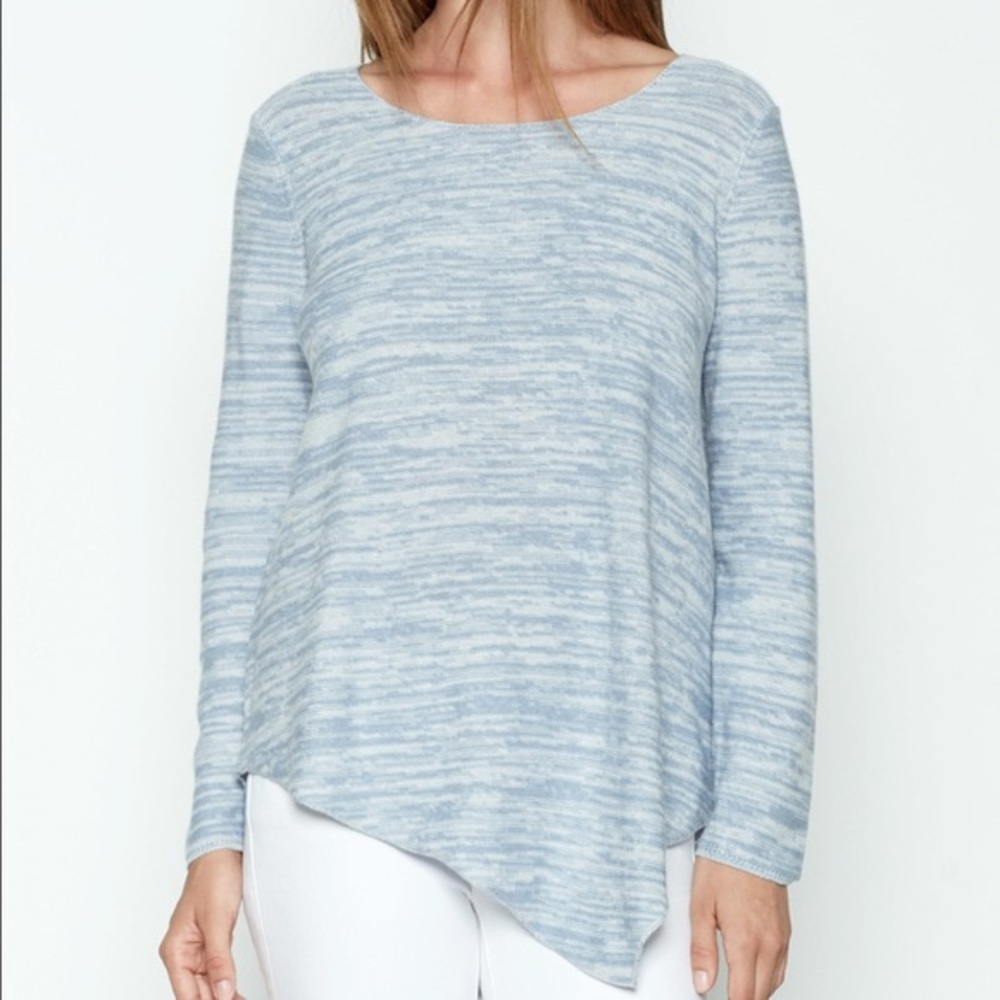 Joie Cotten light blue cotton light sweater